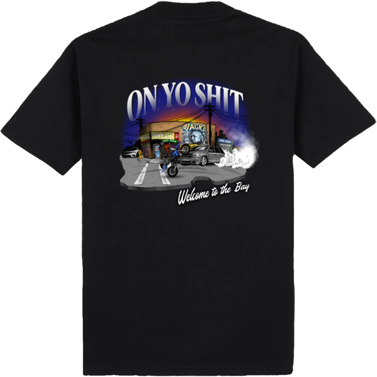“WELCOME TO THE BAY” T-shirt