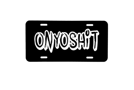 LICENSE PLATE (ONYOSHIT)