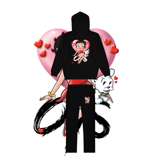BETTY BOOP “OYS” SWEATSUIT